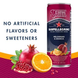 Sanpellegrino Melograno & Arancia – 330 ml Can