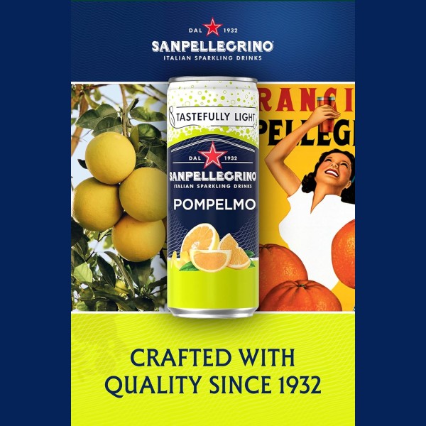 Sanpellegrino Pompelmo - Sparkling Grapefruit Drink