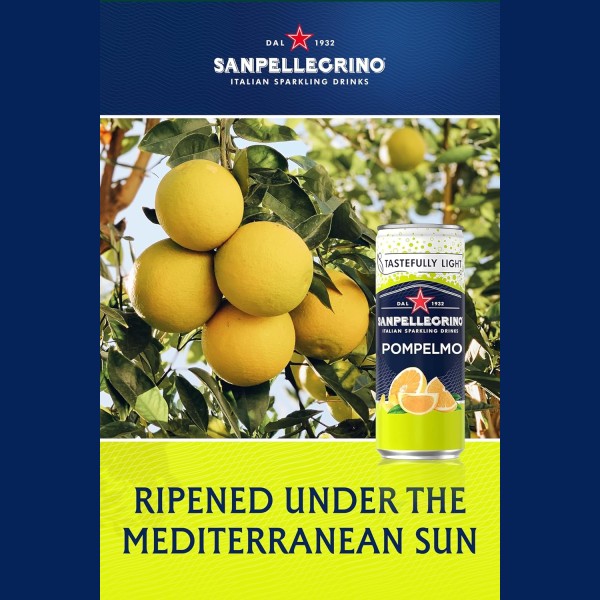 Sanpellegrino Pompelmo - Sparkling Grapefruit Drink