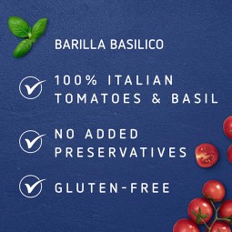 Barilla Basilico Pasta Sauce – 400g Tomato & Basil