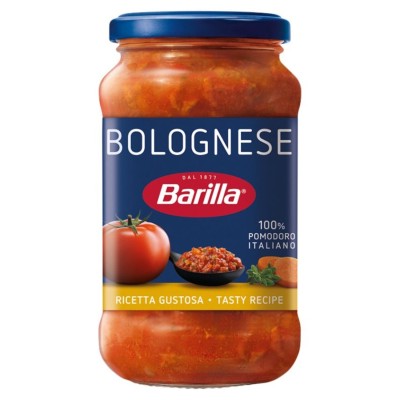 Barilla Bolognese Ragu Sauce 400g – Classic Italian Meat Sauce
