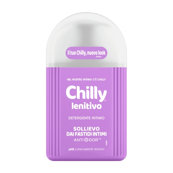 Chilly Lenitivo Intimate Wash Gel 200ml – Soothing Feminine Cleanser ( lavender )