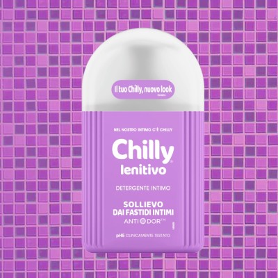 Chilly Lenitivo Intimate Wash Gel 200ml – Soothing Feminine Cleanser ( lavender )