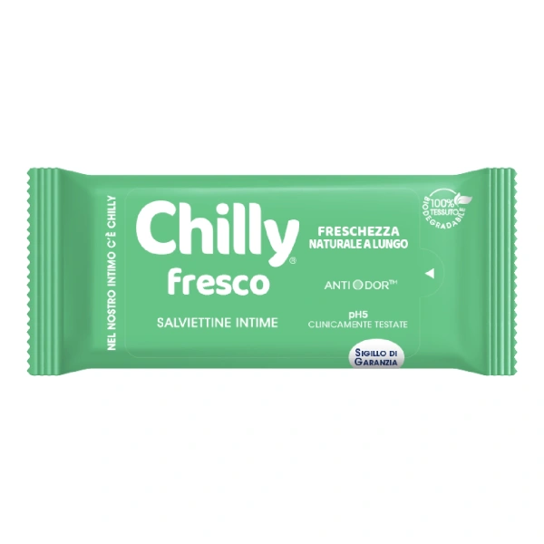 Chilly Fresco Intimate Wipes  – Freshness with Menthol Gel