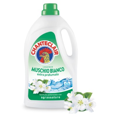 Chanteclair Lavatrice Muschio Bianco 1260 ml – Concentrated Liquid