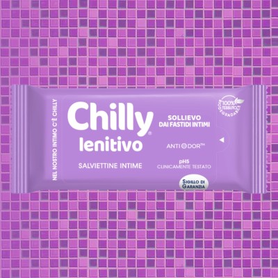 Chilly Lenitivo Soothing Intimate Wipes – Sensitive Relief