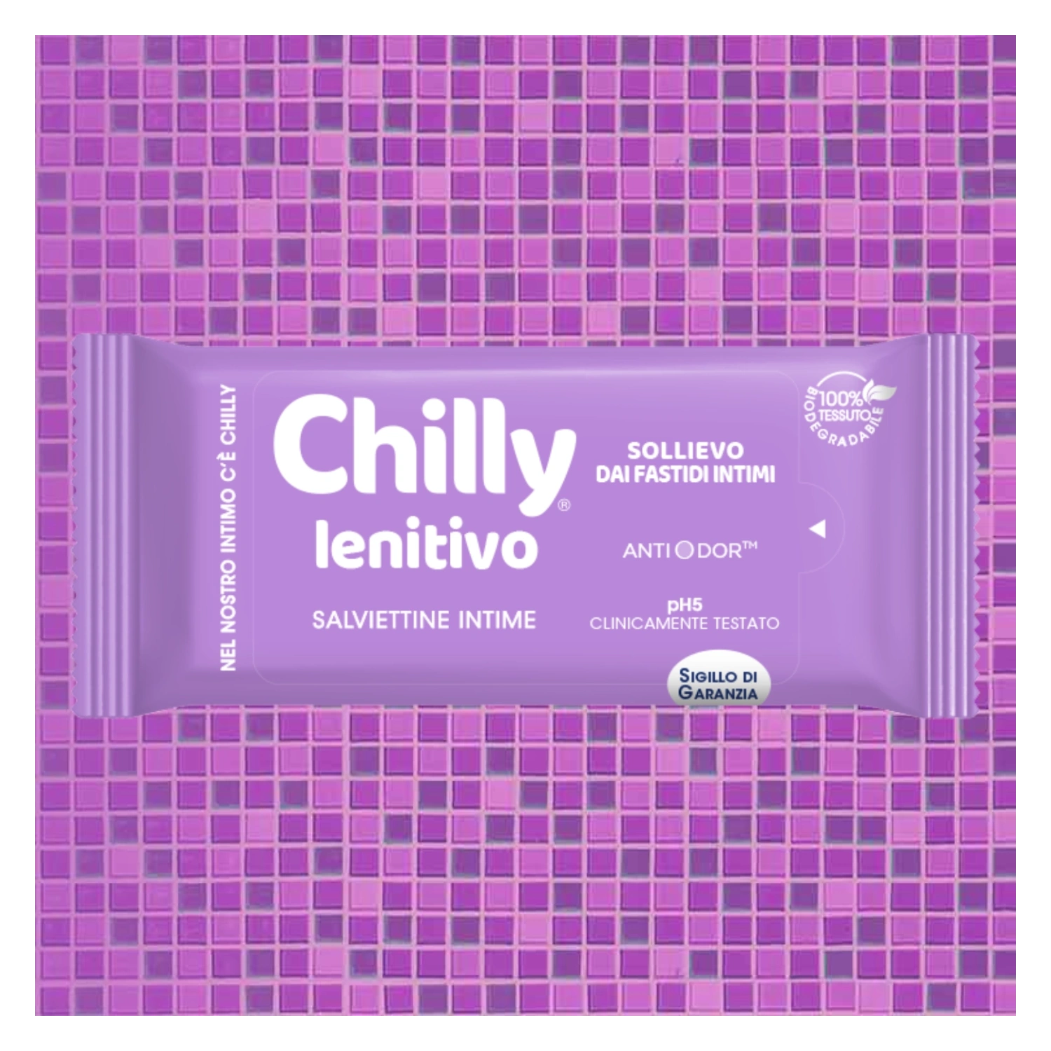 Chilly Lenitivo Soothing Intimate Wipes – Sensitive Relief