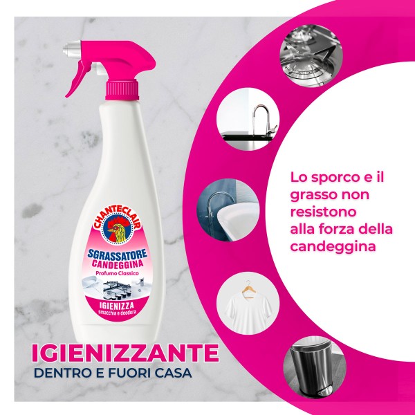 Chanteclair Degreaser with Bleach