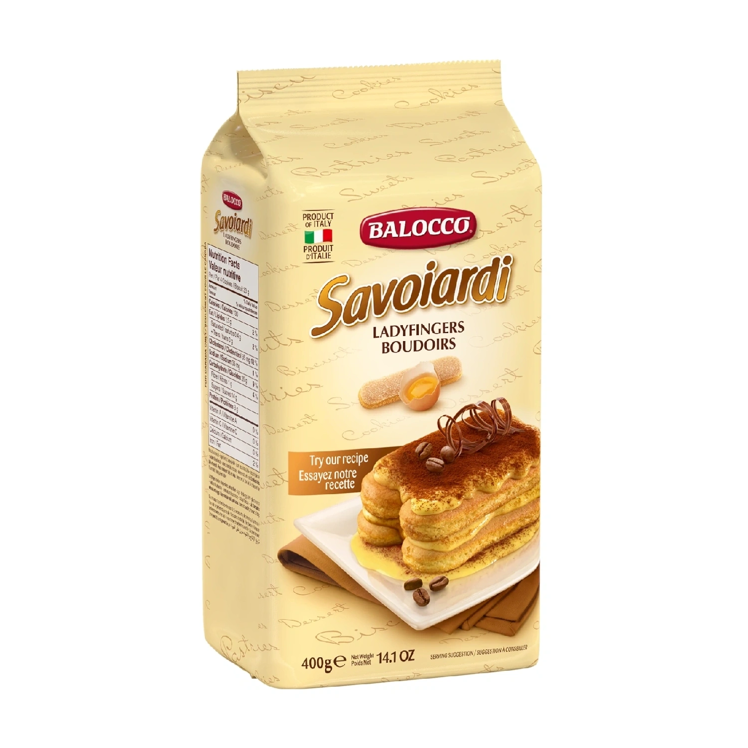 Savoiardi Balocco - Authentic Italian Ladyfingers