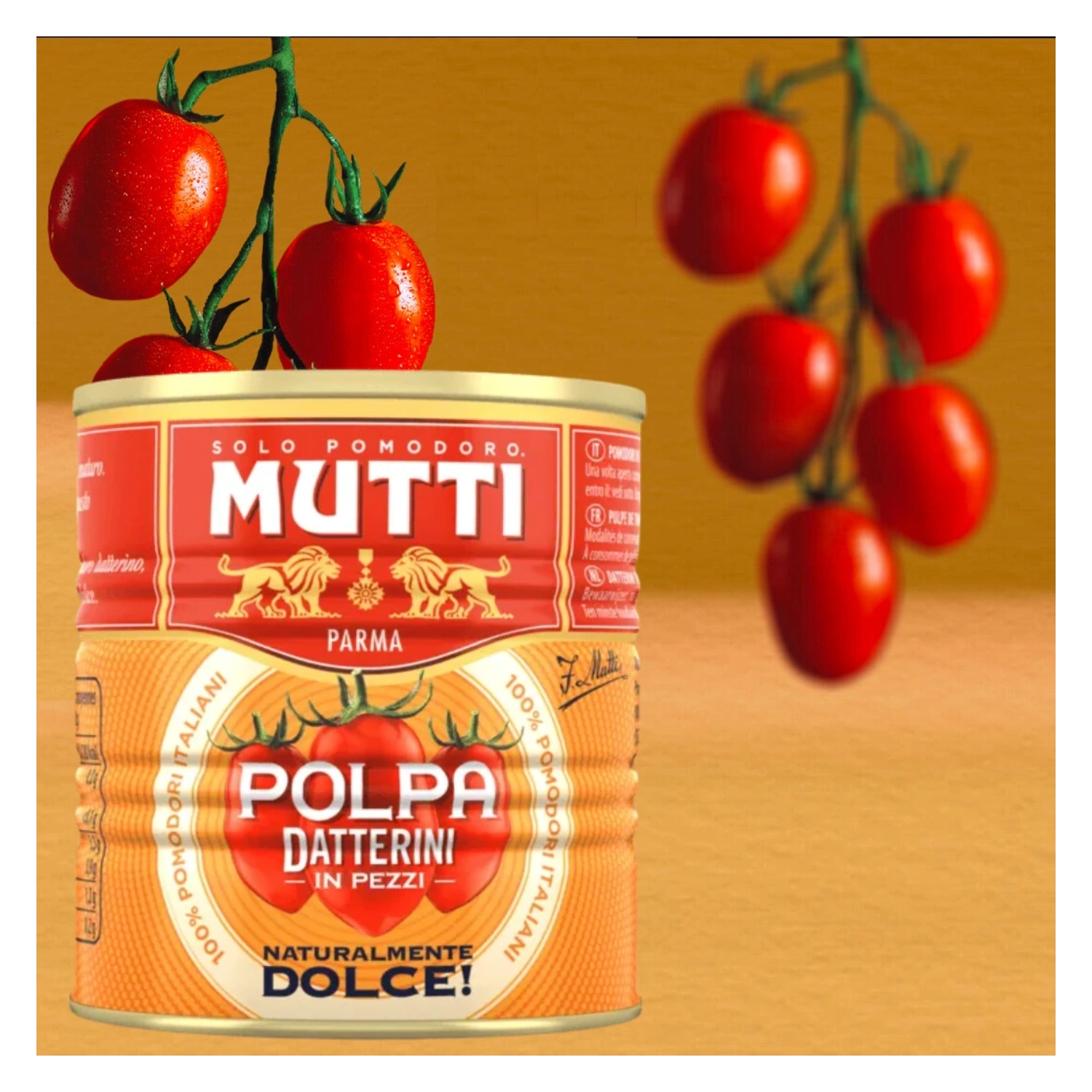 Mutti Chopped Datterini Tomatoes 3x300g