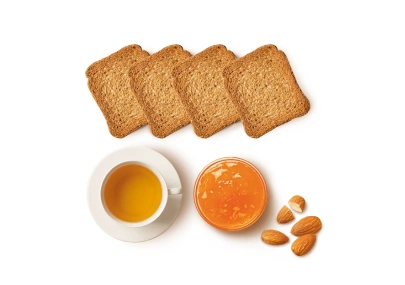 Fette Biscottate Integrali Mulino Bianco - Wholemeal Toast 315g