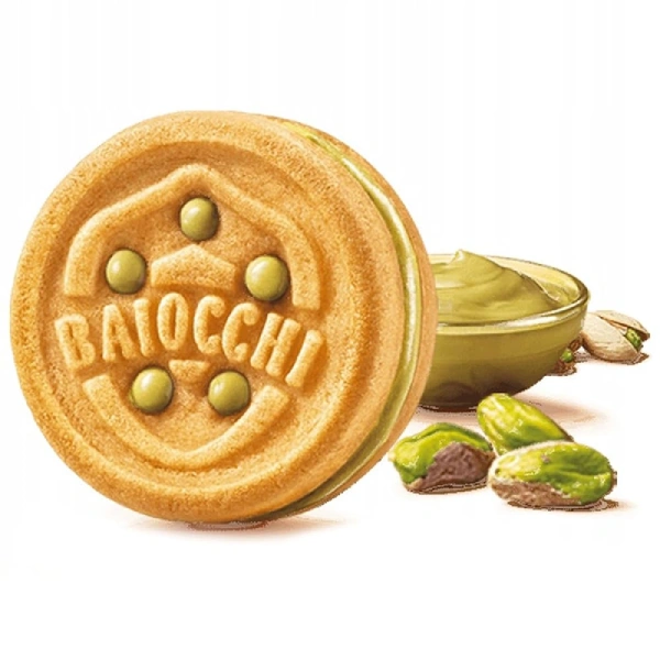 Mulino Bianco Baiocchi with Pistachio Cream 240g