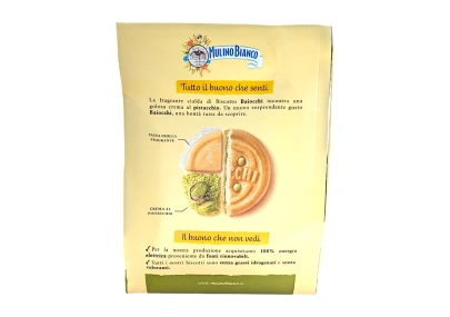 Mulino Bianco Baiocchi with Pistachio Cream 240g