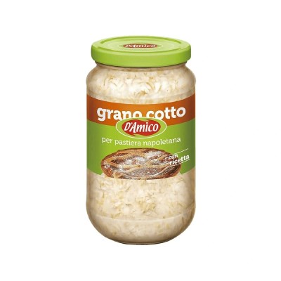 Cooked Wheat Grains ( Grano Cotto ) for "Pastiera Napoletana" Pie 580g