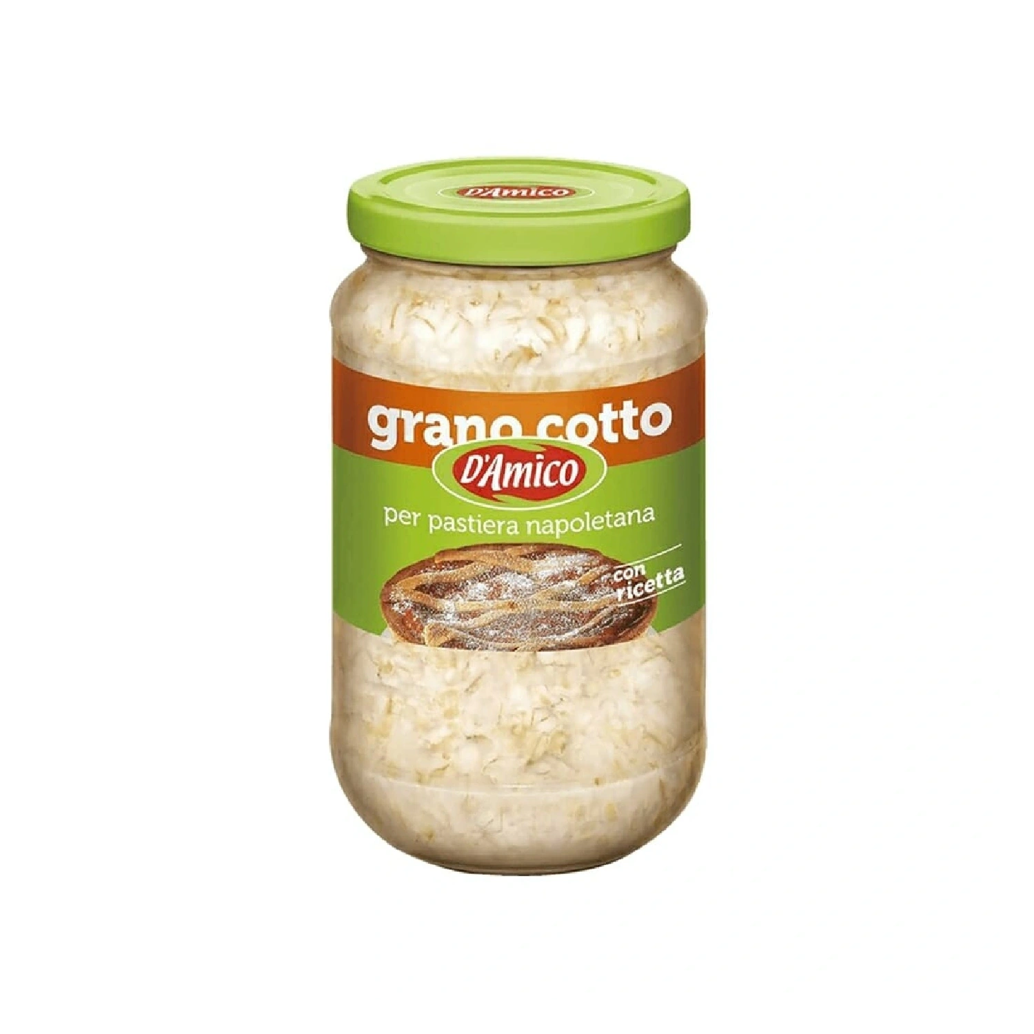 Cooked Wheat Grains ( Grano Cotto ) for "Pastiera Napoletana" Pie 580g