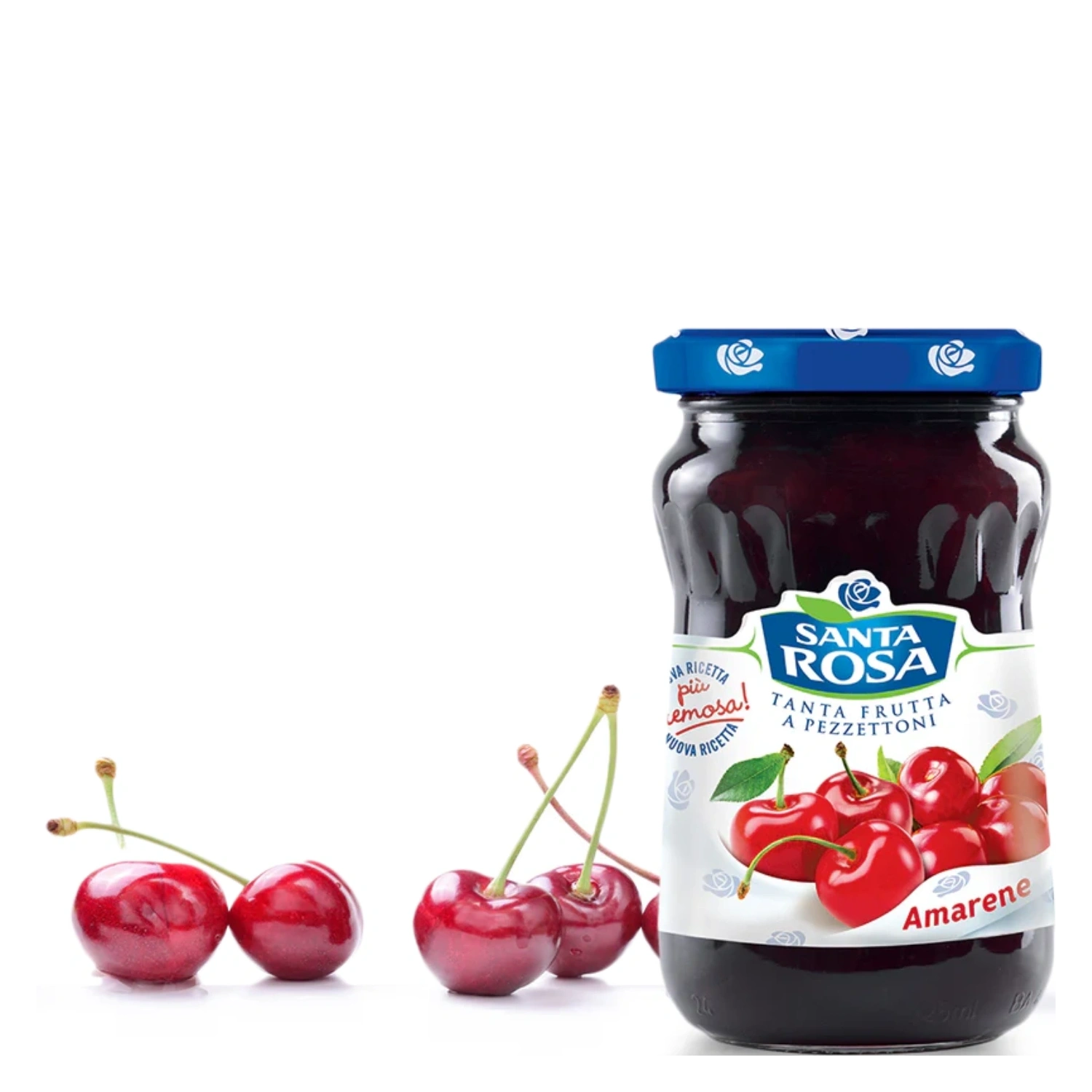 Santa Rosa Jam Black Cherry 350g - Amarene