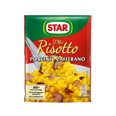 Risotto Star Porcini Mushroom and Saffron - 175g