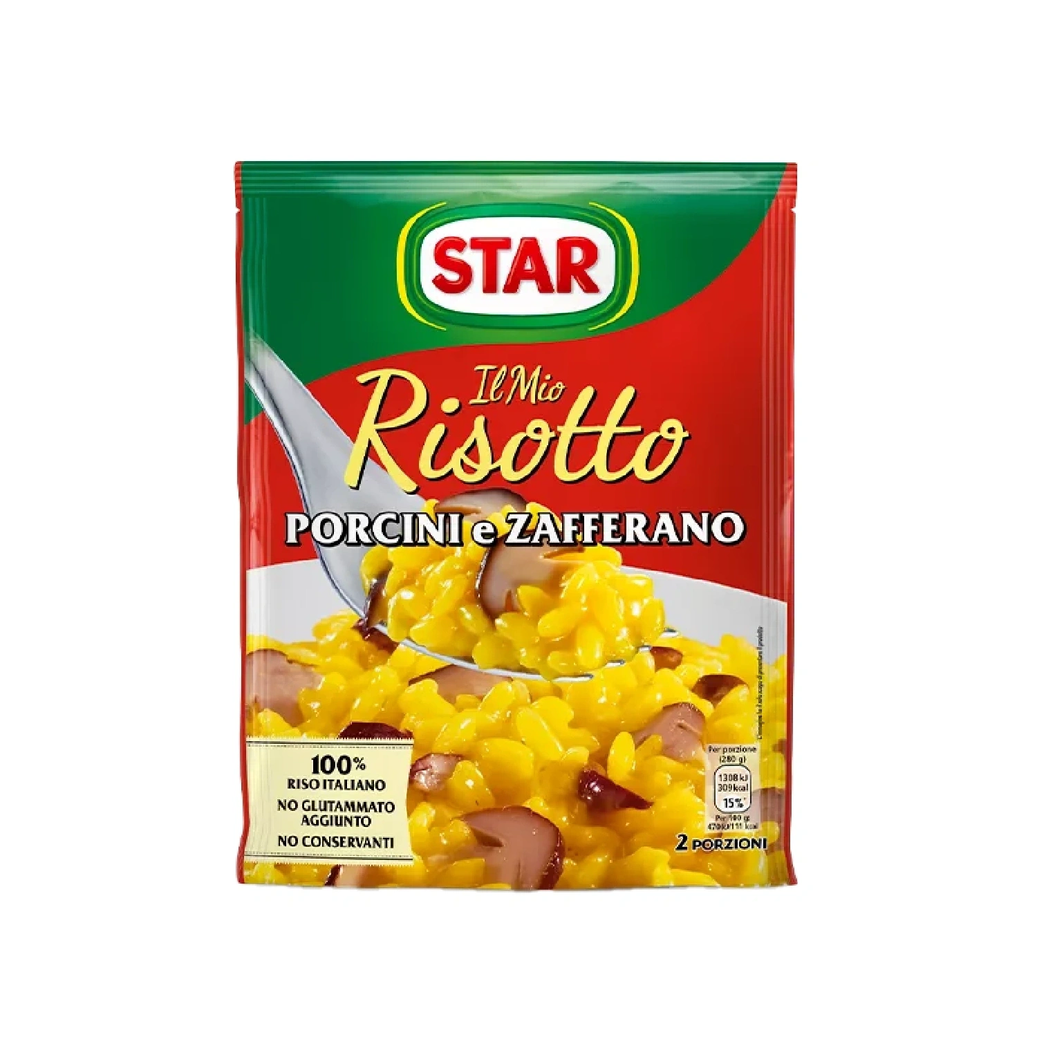Risotto Star Porcini Mushroom and Saffron - 175g