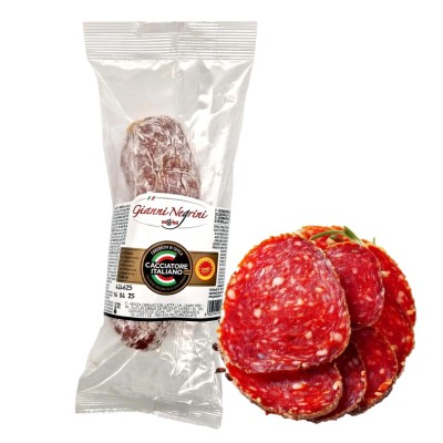 Salametto Cacciatore D.O.P. 200g – Negrini