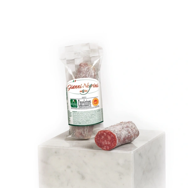 Salametto Cacciatore D.O.P. 200g – Negrini | Authentic Italian Salami