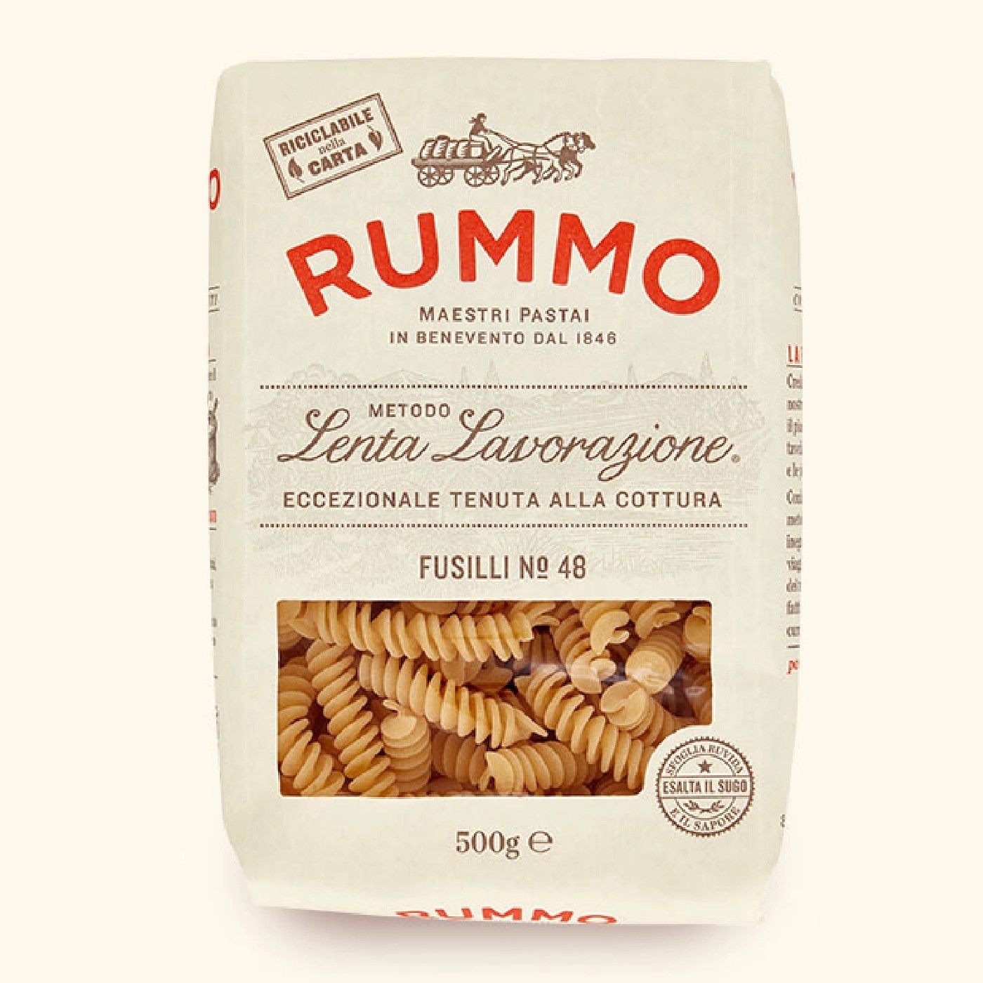 Rummo Fusilli N°48 - premium italian pasta