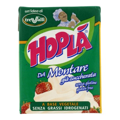 Hoplà Whipping Cream Alternative 200 ml UHT Sweetened