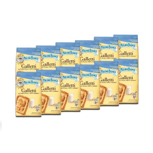 Galletti Mulino Bianco - (12 x 350g) Multipack