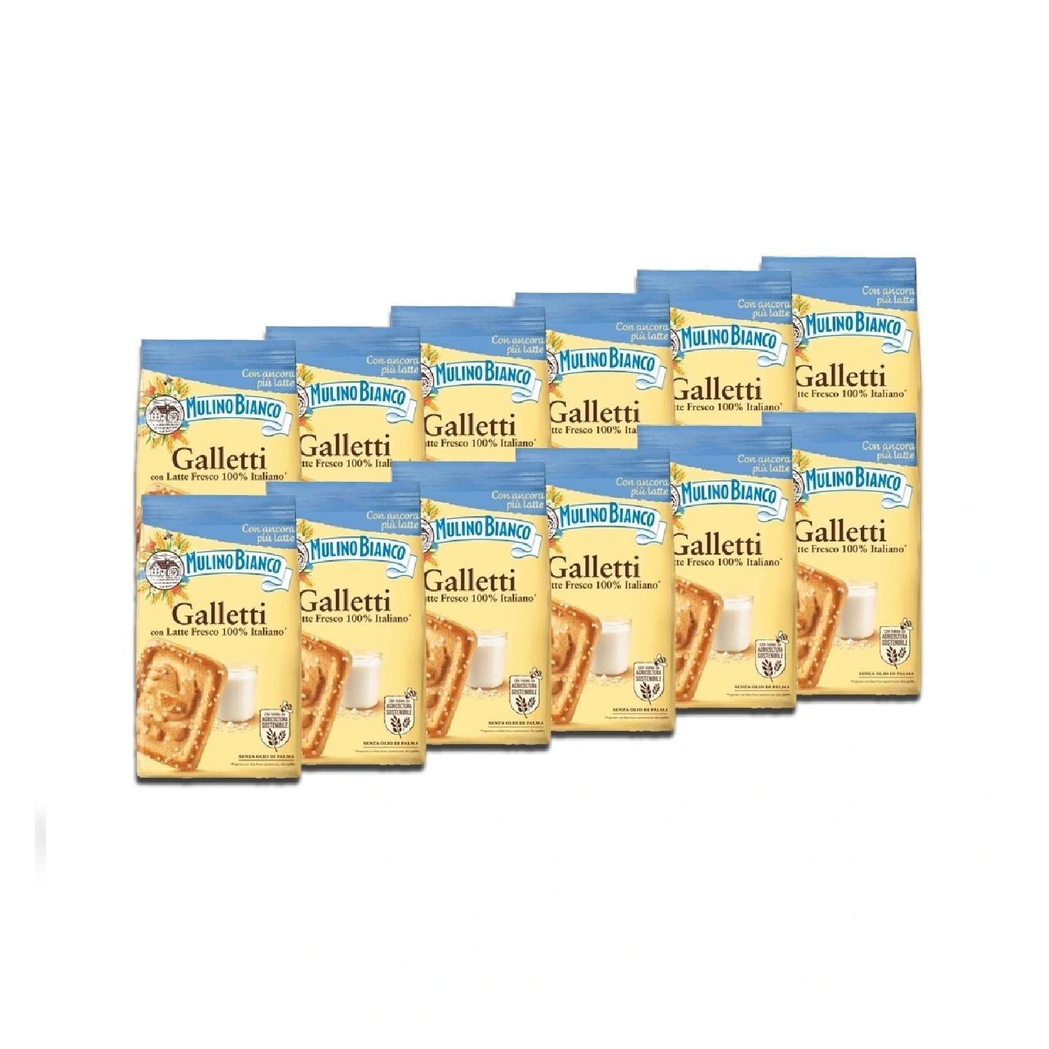 Galletti Mulino Bianco - (12 x 350g) Multipack