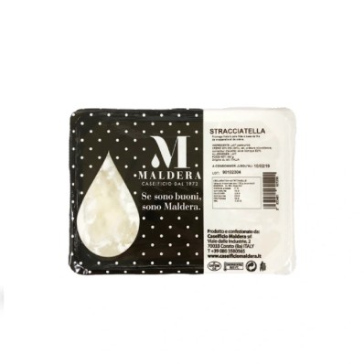 Stracciatella Maldera 250g in tub - Creamy Italian Cheese