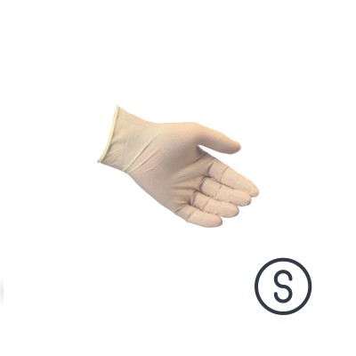 Vinyl Disposable Gloves Small x100 – Powdered Protective Gloves