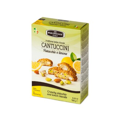 Cantucci Pistacchio e Limone 180g - Pistachio and Lemon Cantucci