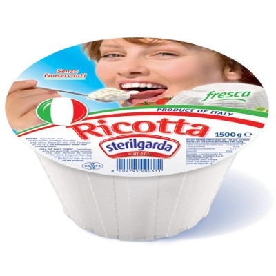 Ricotta Sterilgarda 1.5kg - made in Italy