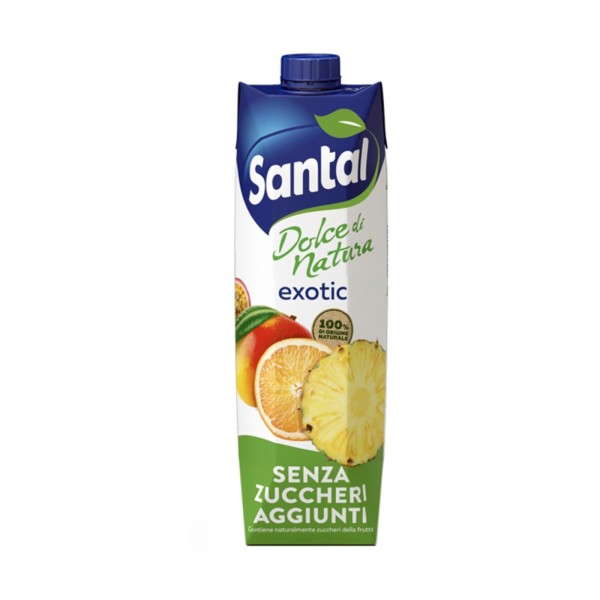 Santal Exotic Juice - Dolce di Natura) 1lt - 100% Natural