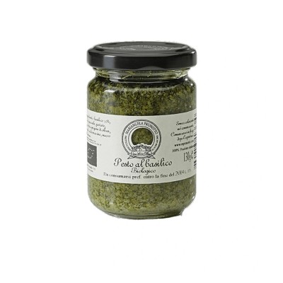Organic Basil Pesto 130g – Authentic Italian Recipe