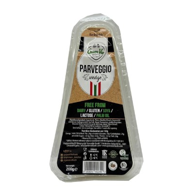 Parveggio Vegan Cheese Wedge 200g | Vegan Formaggio
