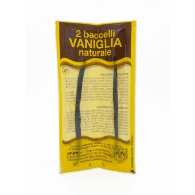 Natural Vanilla Pods 2x2.5g