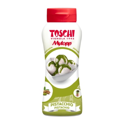 Toschi Top Selection Pistachio Topping 200 g – Gluten-Free Dessert & Ice Cream Sauce