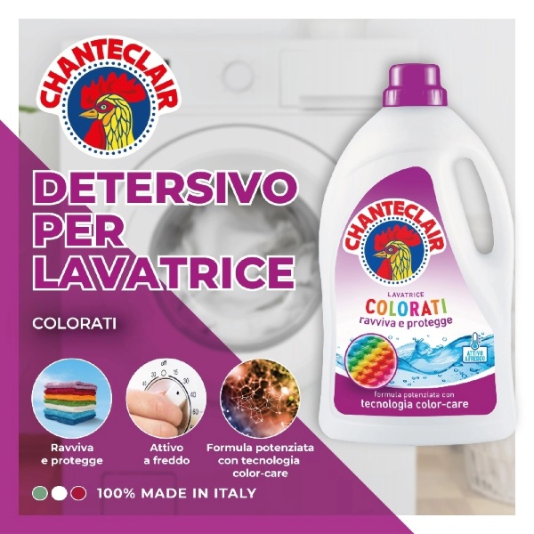 Chanteclair lavatrice Colorati - washing machine coloured fabrics