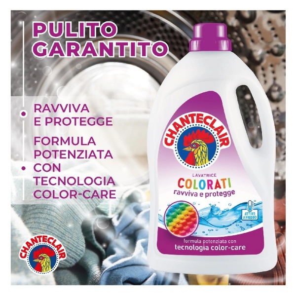 Chanteclair lavatrice Colorati - washing machine coloured fabrics