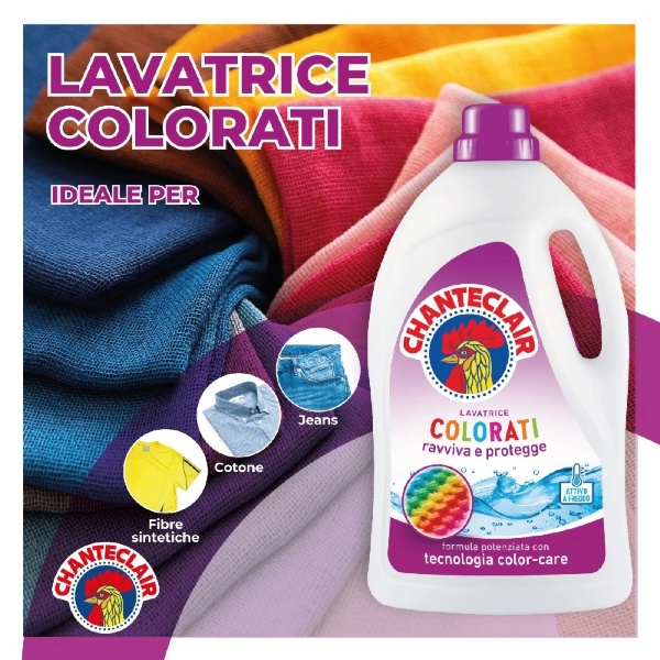 Chanteclair lavatrice Colorati - washing machine coloured fabrics
