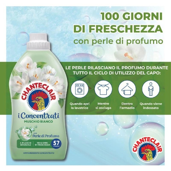 Chante Clair Ammorbidente Muschio Bianco