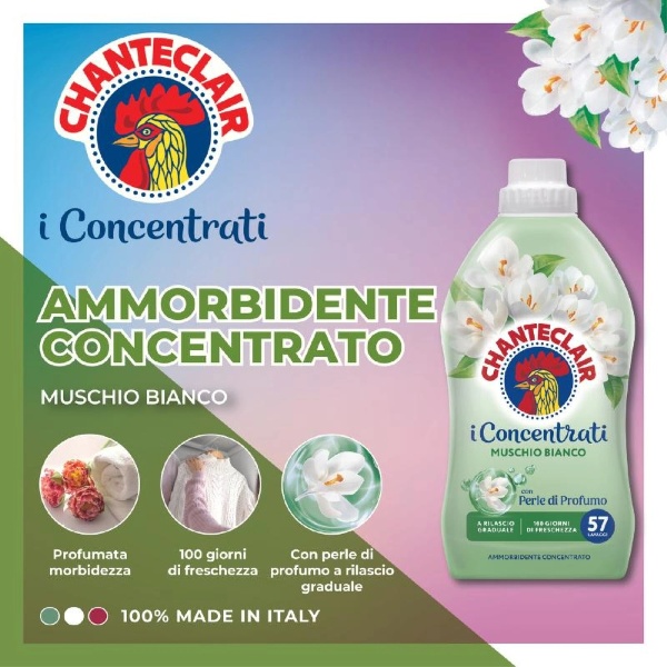 Chante Clair Ammorbidente Muschio Bianco