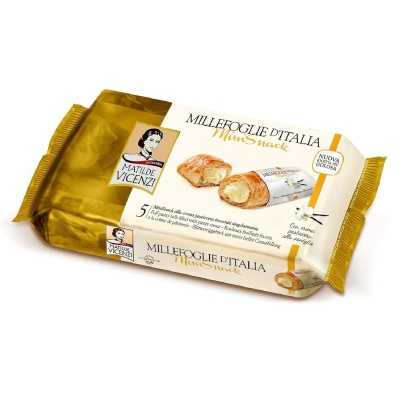 Millefoglie Pasticcera Cream Minisnack - 125g