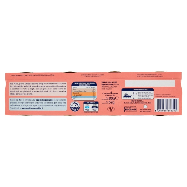 Rio Mare Tuna in Olive Oil 3x80g