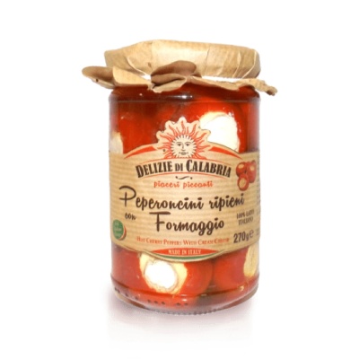 Peperoncini Ripieni con Pecorino - Delizie di Calabria