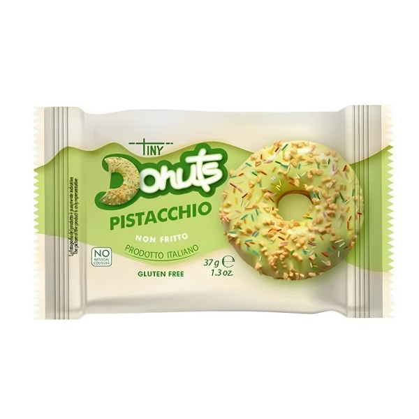Tiny Donuts Cuorenero Pistachio – Gluten-Free Donuts 111g