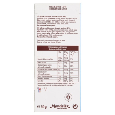 Mikado Milk Chocolate Biscuits 39g – Pocket Pack