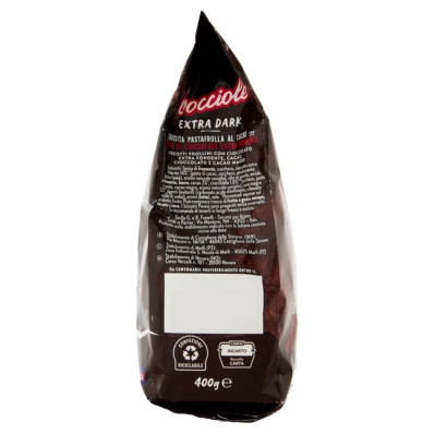 Pavesi Gocciole Extradark Biscuits 400g – Italian Cookies