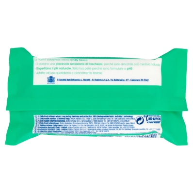 Chilly Fresco Intimate Wipes | Fresh Menthol Intimate Care