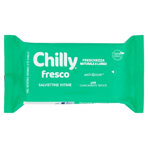 Chilly Fresco Intimate Wipes | Fresh Menthol Intimate Care